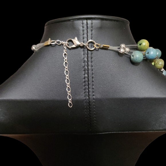 Custom - 18" Handmade Boho Beaded Necklace Lot 3 - Picture 2 of 2